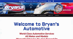 Desktop Screenshot of bryansautomotive.com